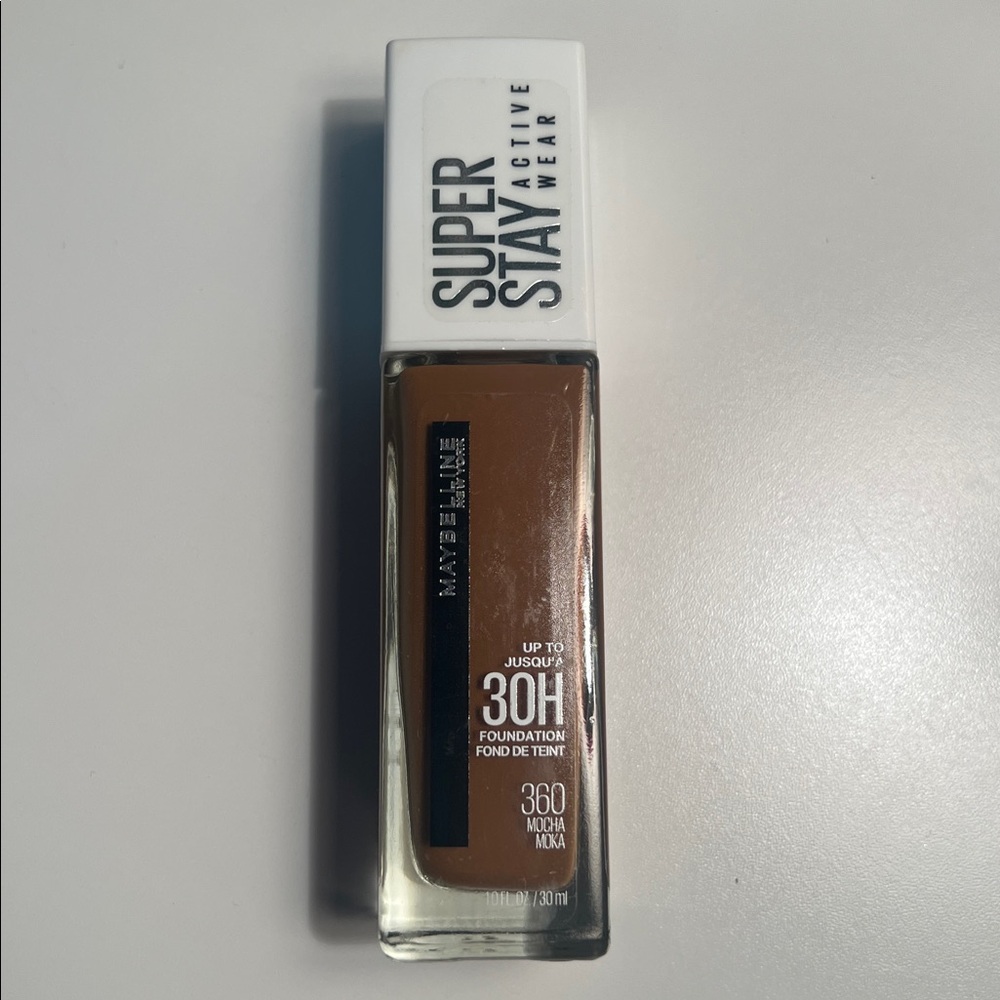 Maybelline Super Stay Active Wear 30 Hours Liquid Foundation 360 Mocha Moka NEW